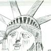 statue of liberty sketch