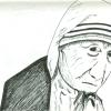 mother teresa sketch